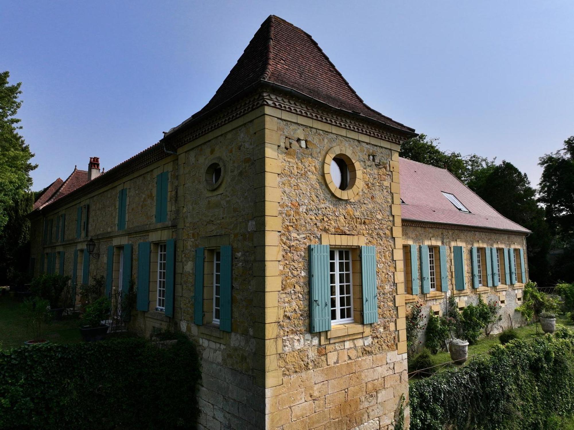 La Rebiere D'Or, B&B Et Gite Mouleydier Exterior foto