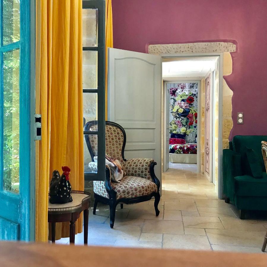 La Rebiere D'Or, B&B Et Gite Mouleydier Exterior foto